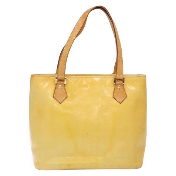 LOUIS VUITTON Monogram Vernis Houston Hand Bag Gris M91053 - Picture 13 of 16